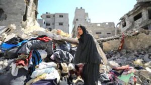 اسرائیل کے غزہ میں فضائی حملے میں حماس کے کمانڈر سمیت 10 فلسطینی شہید